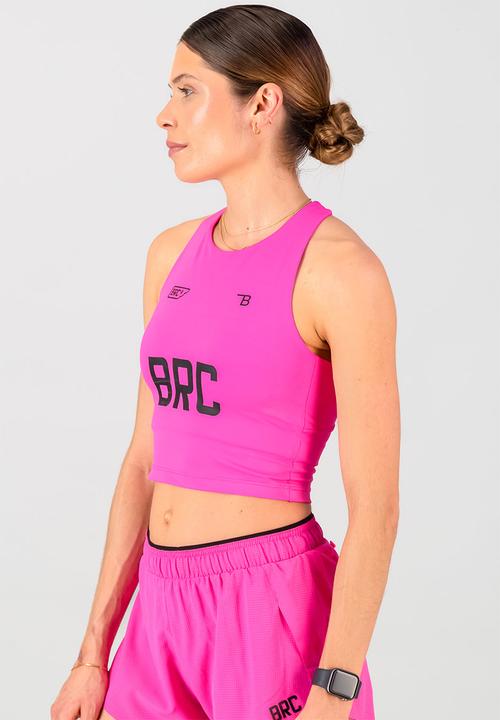 Burnt  - Speedracer supportive tank - electric pink