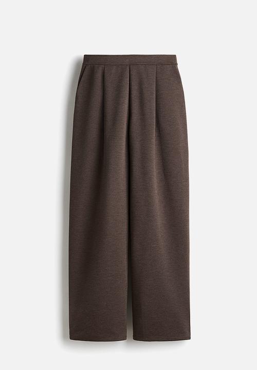 H&M - Wide trousers - dark brown
