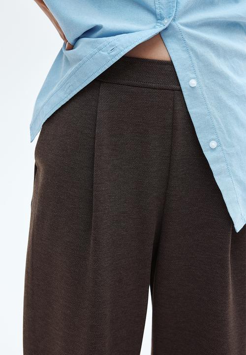 H&M - Wide trousers - dark brown