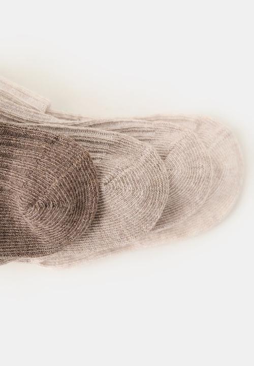 MANGO - Calcetines  -  Light Beige