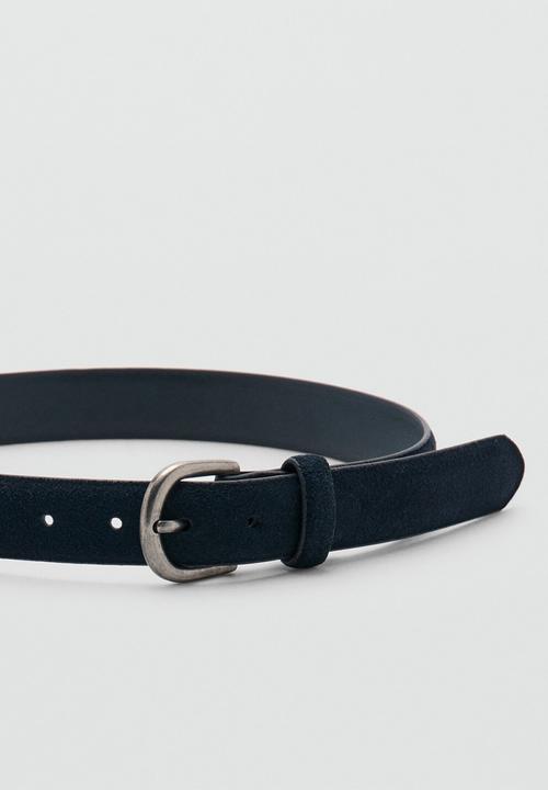 MANGO - Cinturón - Navy