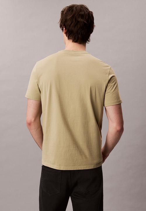 Calvin Klein - Ss Badge 30S Jersey Classic Tee - Cedar
