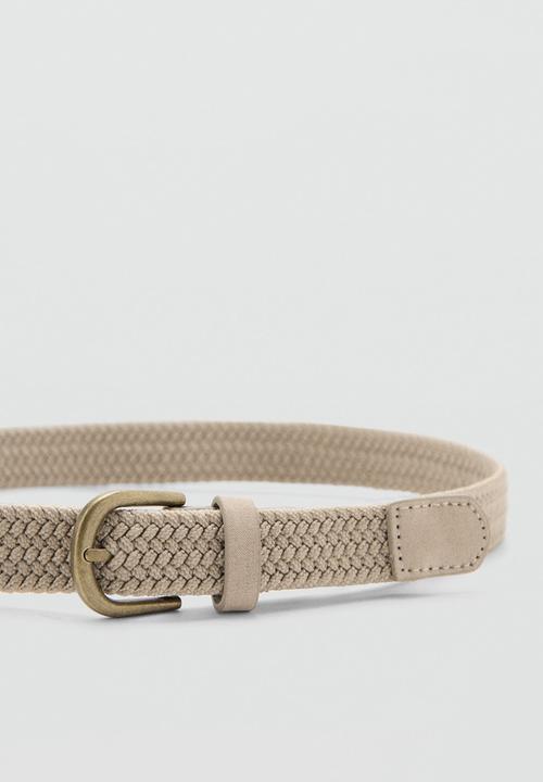 MANGO - Cinturón - Light/Pastel Brown