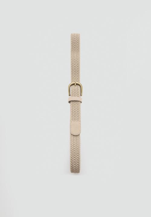 MANGO - Cinturón - Light/Pastel Brown