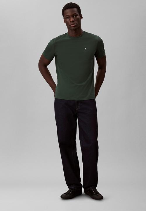 Calvin Klein - Short Sleeve Classic Monogram Tee - Sycamore