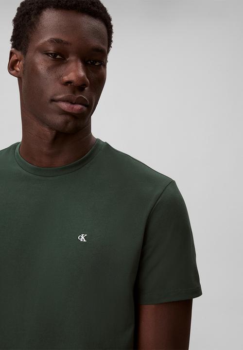 Calvin Klein - Short Sleeve Classic Monogram Tee - Sycamore