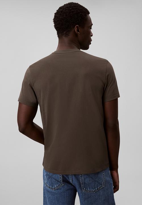 Calvin Klein - Short Sleeve Classic Monogram Tee - Beluga