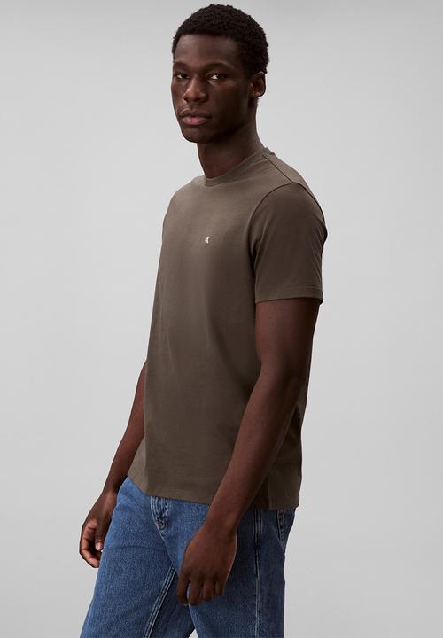 Calvin Klein - Short Sleeve Classic Monogram Tee - Beluga