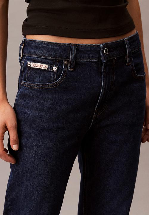 Calvin Klein - Mid rise slim blue orbit - blue orbit