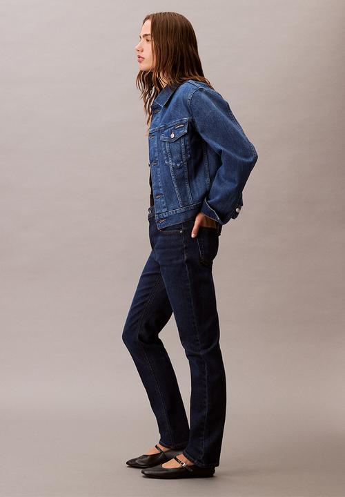 Calvin Klein - Mid rise slim blue orbit - blue orbit