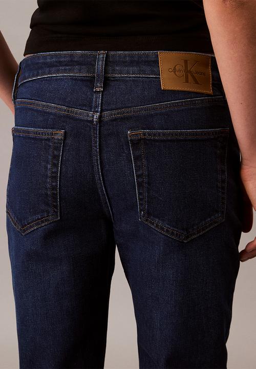 Calvin Klein - Mid rise slim blue orbit - blue orbit