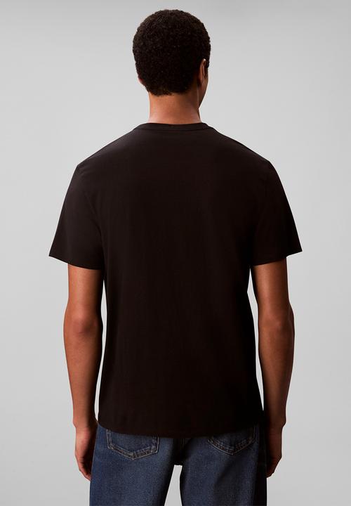 Calvin Klein - Ss 30S Eu Klein Stretch Graphic Tee - Black