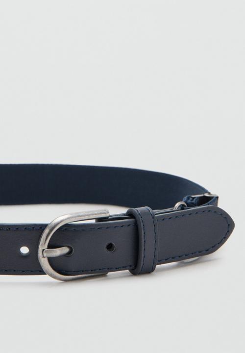 MANGO - Cinturón - Navy