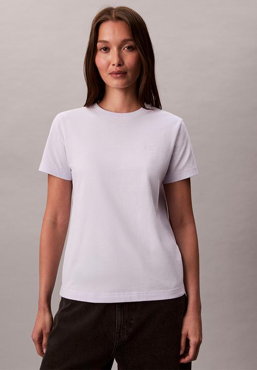 Calvin Klein - Archive jersey crew tee eu - lacey lilac
