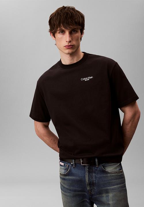 Calvin Klein - Logo Back Print T-Shirt - Black