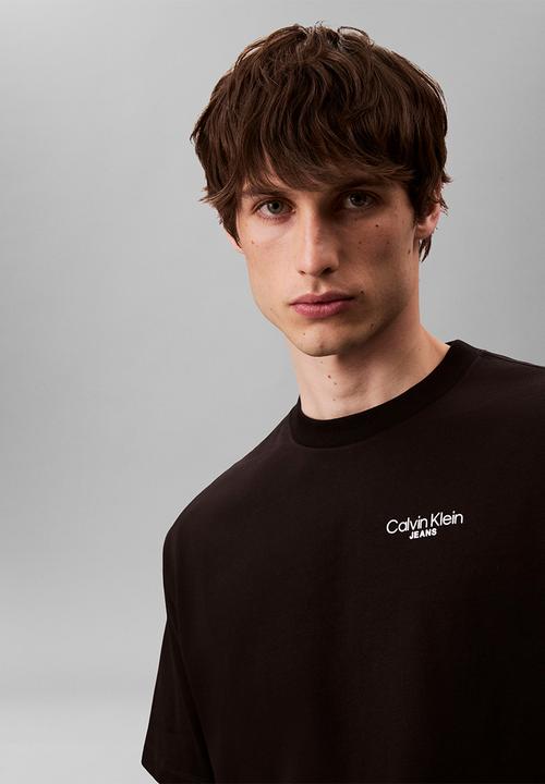 Calvin Klein - Logo Back Print T-Shirt - Black