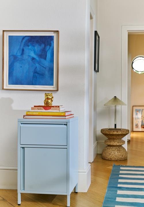 Popstrukt - Bon Bon Buddy Side Table - Salt Blue