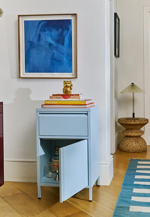 Popstrukt - Bon Bon Buddy Side Table - Salt Blue