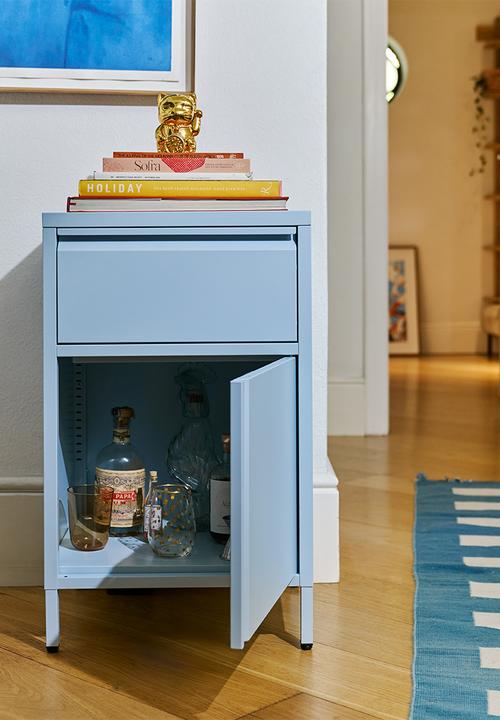 Popstrukt - Bon Bon Buddy Side Table - Salt Blue
