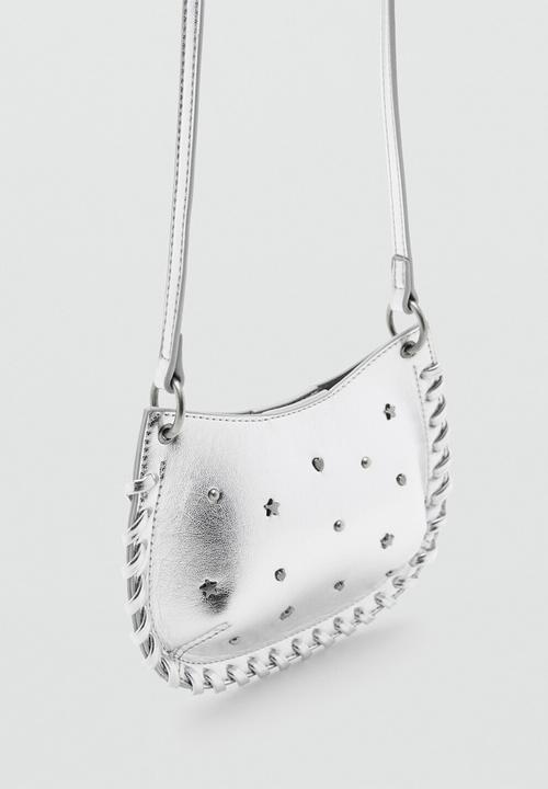 MANGO - Mini Bag SILVER  -  Silver