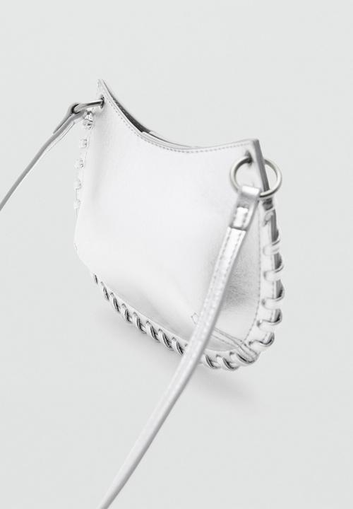 MANGO - Mini Bag SILVER  -  Silver