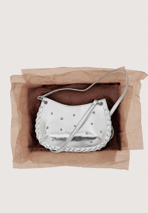 MANGO - Mini Bag SILVER  -  Silver