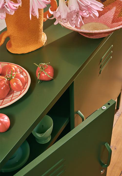 Popstrukt - Sugar Cube media unit - dark olive
