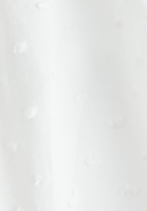 H&M - Cotton plumeti blouse - white