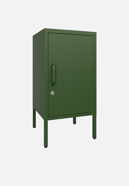 Popstrukt - Sugar cube side table - dark olive