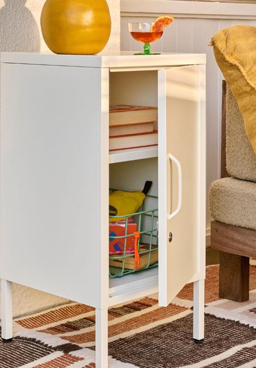 Popstrukt - Sugar cube side table - soft white