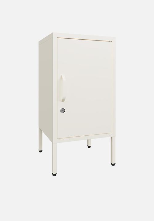 Popstrukt - Sugar cube side table - soft white
