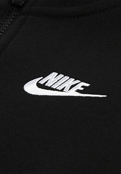 Nike - Nike wide leg club fleece set - black