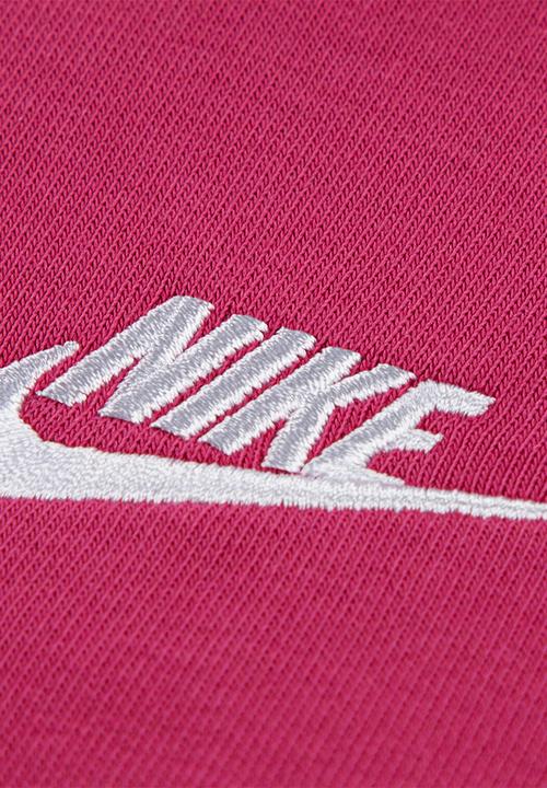 Nike - Nike wide leg club fleece set - sweet beet
