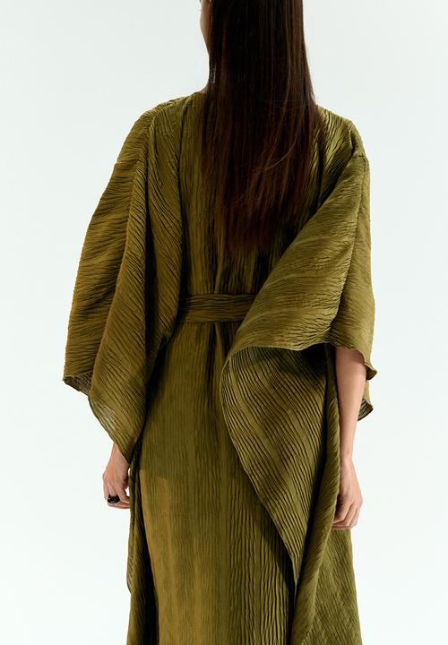 h&m kaftan dress green Farmhouse French Country Dresser ~ Reincarnated with Love – Reincarnated  with Love main image 1