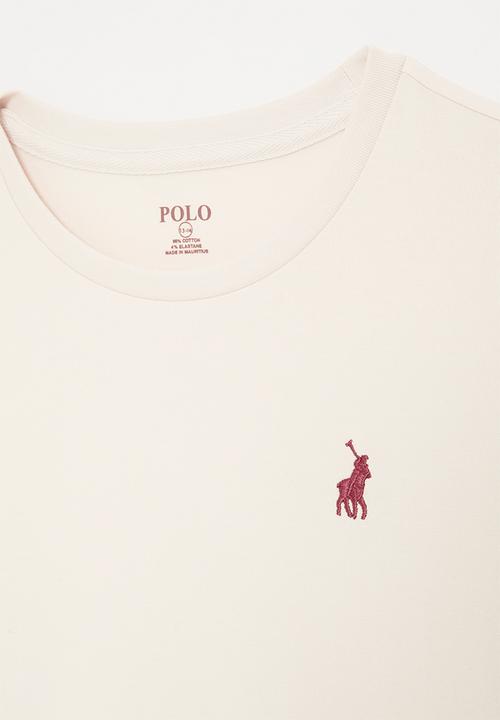 POLO - KELLY SS TEE - MARSHMALLOW