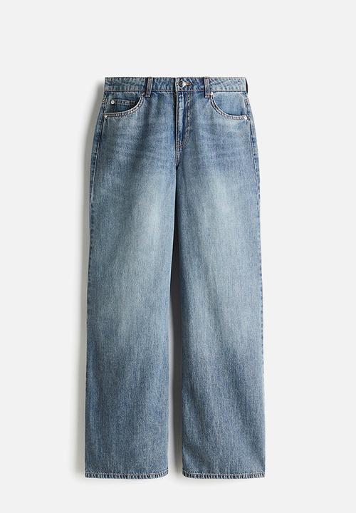 H&M - Wide regular jeans - denim blue