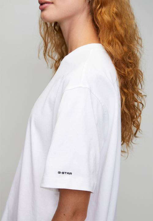 G-STAR - Relaxed r t wmn - White