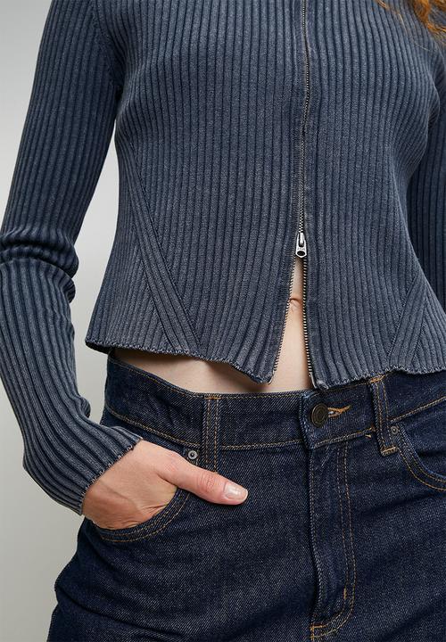 G-STAR - 2 way washed slim l\s knit wmn - Salute gd