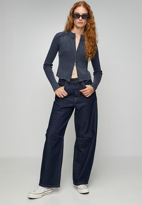 G-STAR - 2 way washed slim l\s knit wmn - Salute gd