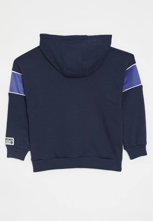 Nike - Nike pe french terry pullover hoodie - midnight navy