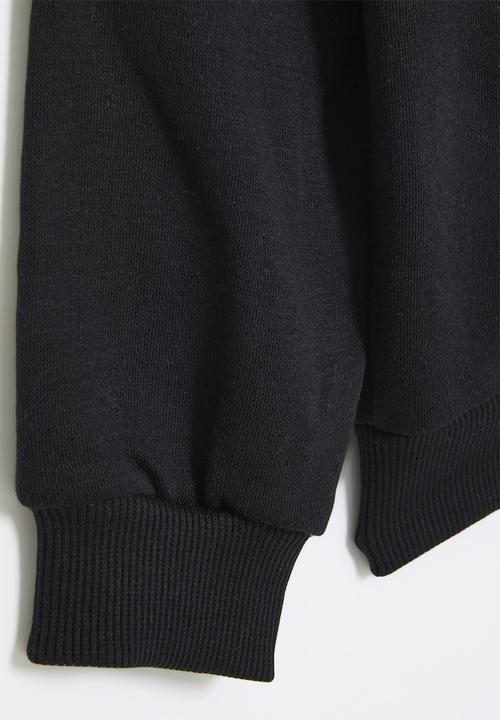 Nike - Nike 1/4 zip long sleeve top - black