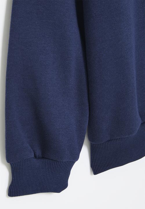 Nike - Nike 1/4 zip long sleeve top - midnight navy