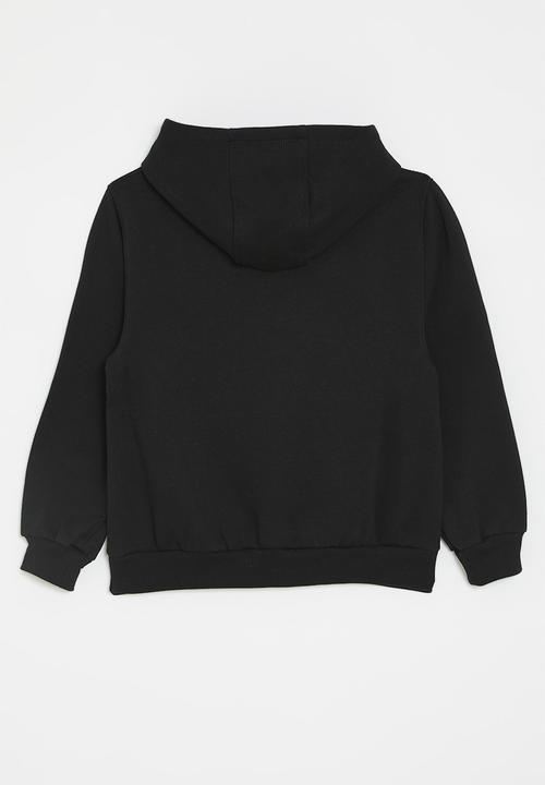 Nike - Nike club chenille pullover hoodie - black
