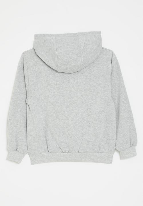 Nike - Nike club chenille pullover hoodie - light smoke gray heather
