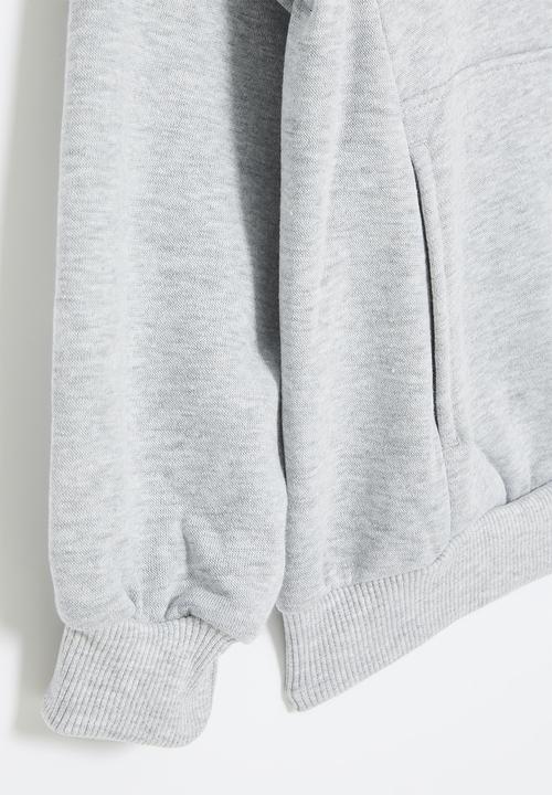 Nike - Nike club chenille pullover hoodie - light smoke gray heather