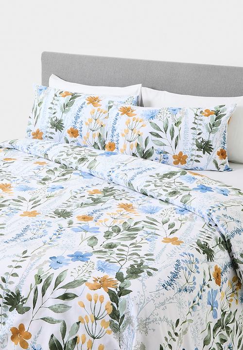 Sixth Floor - Fiora Bloom Cotton Blend Duvet Cover Set Multi