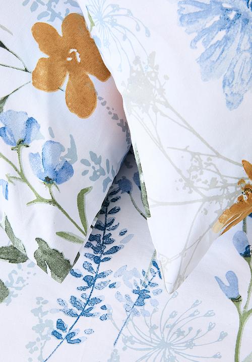 Sixth Floor - Fiora Bloom Cotton Blend Duvet Cover Set Multi