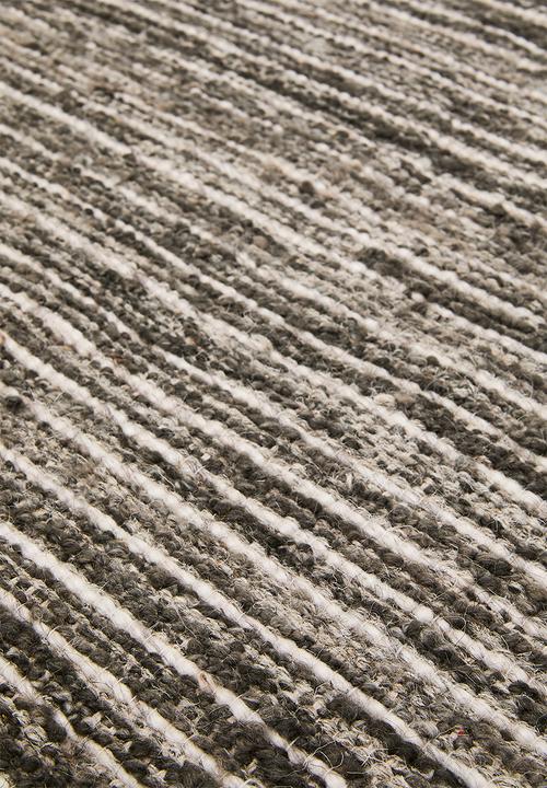 Sixth Floor - Orren Handwoven Pet Poly Rug - Brown & Charcoal