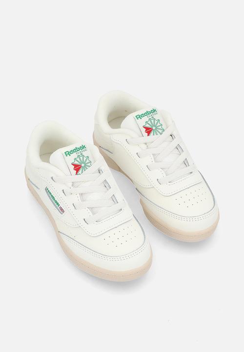 Reebok - Club c classics - chalk/chalk/glegrn