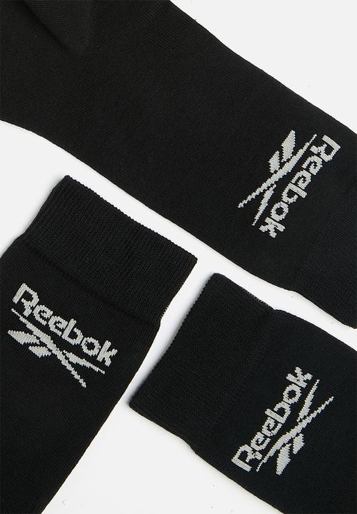Reebok - CORE SOCK CREW - BLACK